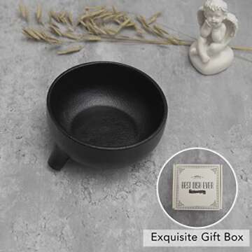 Self Draining Soap Dish, Ceramic Soap Dish with Drain for Bathroom Shower, Kitchen Sponge Holder Dish Sponge Holder for Kitchen Sink Ceramic Soap Holder Case Tray…