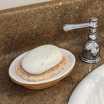 Durable Non-Slip Soap Saver Pads - 4 Piece Set for Showers