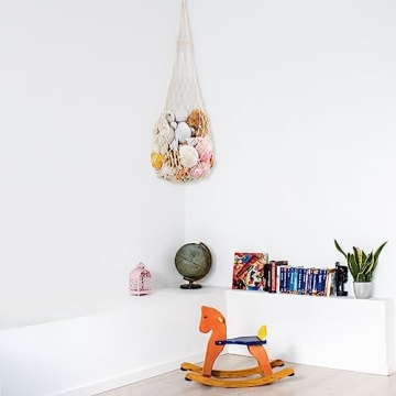 Mkono One-Hook Hanging Toy Organizer for Kids