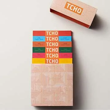 TCHO Vegan Oat Milk Chocolate Gift Box - 6 Pack