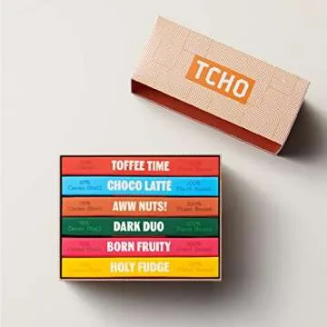 TCHO Vegan Oat Milk Chocolate Gift Box - 6 Pack
