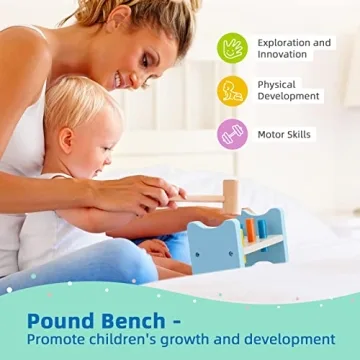 Tookyland Montessori Toy Set for 1-Year-Olds - 8 Educational Toys