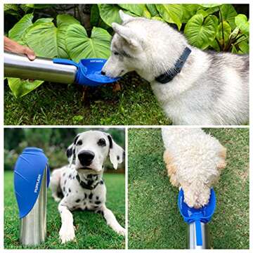 PupFlask Large Dog Water Bottle | 27 or 40 OZ Stainless Steel | Convenient Dog Water Dispenser | Puppy Travel Water Bowl | Portable Pet Water Bottle | Leak Proof Bottle Perfect Size For All Dog Breeds