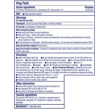 Coppertone Tanning Sunscreen Spray SPF 15 Protective Tanning Spray