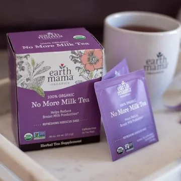 Earth Mama No More Milk Tea | Reduce Breast Milk Naturally