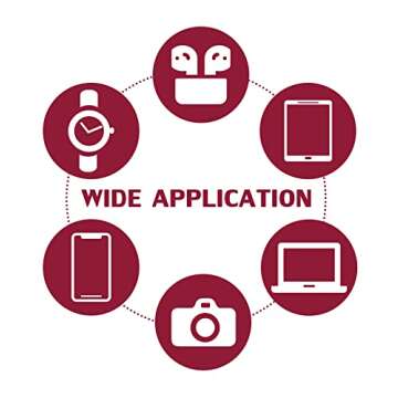 Aocii Cleaner kit for Airpod, Cleaning Putty Compatible with Airpod 3 Airpods pro, Phone Charging Port Cleaning Tool, Pink Cleaner kit for iPhone/Speaker/Earbud, Electronics Cleaner, Gift for Women