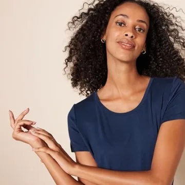 Stylish Amazon Essentials Women's Short-Sleeve Maxi Dress