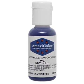 Americolor Soft Gel Paste Food Color, .75-Ounce, Sky Blue