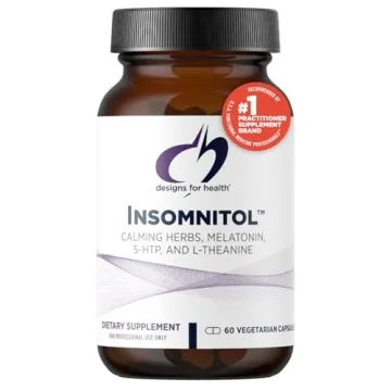 Designs for Health Insomnitol Capsules - Melatonin, L-Theanine & Calming Herbs for Restful Sleep