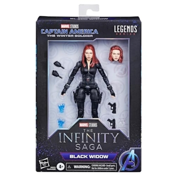 Marvel Hasbro Legends Black Widow Collectible 6 Inch Action Figure