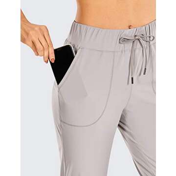 CRZ YOGA Women's Lightweight Joggers with Pockets