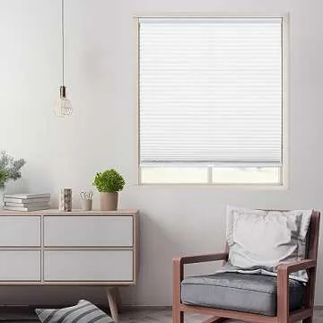 Stylish DEZ Furnishings Cordless Cellular Shade for Safety