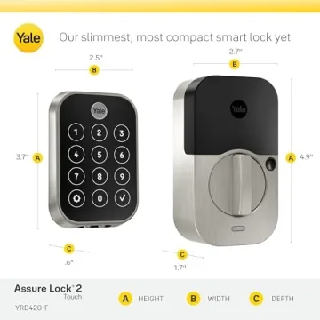 Yale Security Lock 2 Touch Deadbolt Keyless Entry