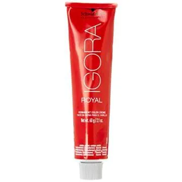 Schwarzkopf Professional Igora Royal Permanent Hair Color Creme 7-77, Medium Blonde Copper Extra, 60 Gram