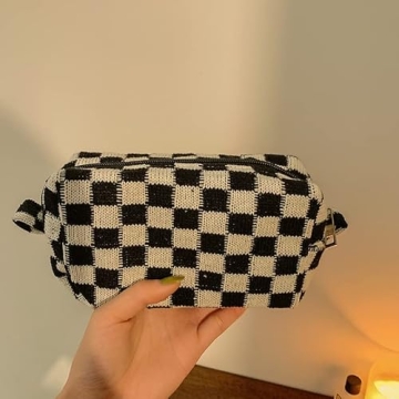 XPONNI Small Cosmetic Bag Y2K Aesthetic Makeup Organizer