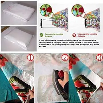 CYLYH 7X5ft Black and Gold Vintage Backdrop for Events