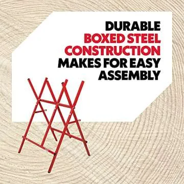 Oregon Steel Log Saw Horse for Efficient Wood Cutting