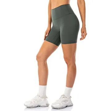 Lavento Women's Soft Yoga Shorts 6 Inch for All-Day Comfort