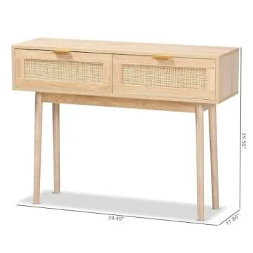 Stylish Baxton Studio Baird Console Table - Affordable Elegance