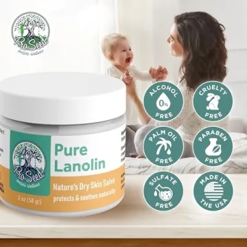 100% Pure Lanolin Cream - Moisturizing Balm for Skin