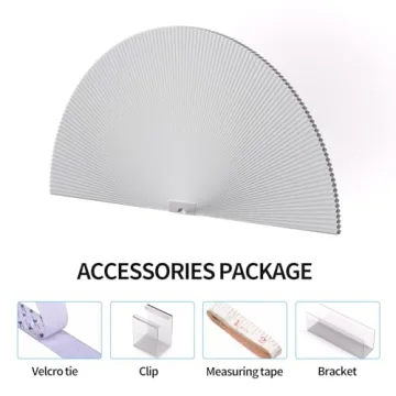 Elegant Myshade Arch Window Shades for Half-Moon Windows