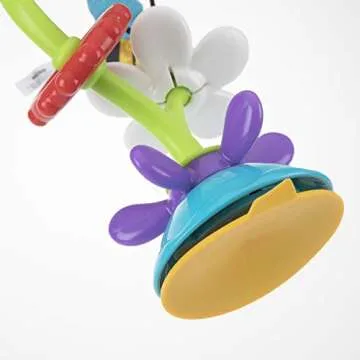 Nuby Buzzy Blossoms with Suction Base High Chair Interactive Toy for Early Development