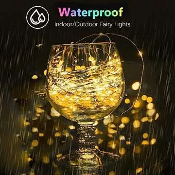 4 Pack 20FT 60 LED Fairy Lights Battery Operated with Timer, Waterproof Twinkle Lights Indoor Outdoor, Cuttable String Lights for Bedroom, Wedding, DIY, Centerpiece, Christmas Decoration (Warm White)