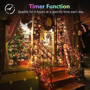 4 Pack 20FT 60 LED Fairy Lights Battery Operated with Timer, Waterproof Twinkle Lights Indoor Outdoor, Cuttable String Lights for Bedroom, Wedding, DIY, Centerpiece, Christmas Decoration (Warm White)