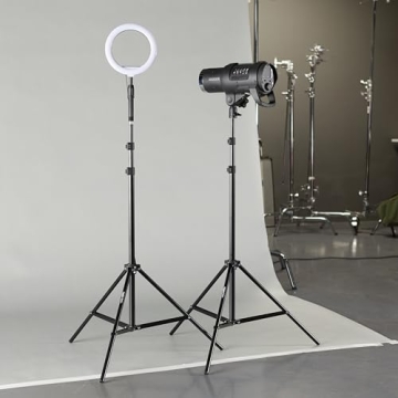 Affordable 6.7-Foot Double Light Stand Set for Photographers