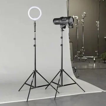 Affordable 6.7-Foot Double Light Stand Set for Photographers