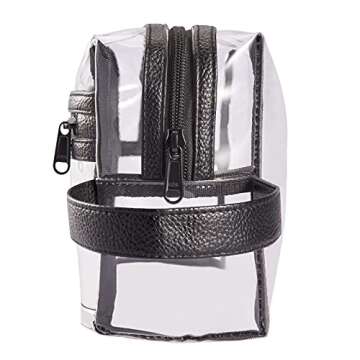 Clear Travel Toiletry Bag - Lightweight and Durable Organizer