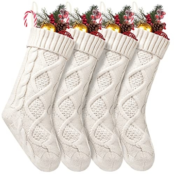 Fesciory Christmas Stockings Set - Elegant Holiday Decor