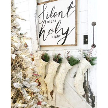 Fesciory Christmas Stockings Set - Elegant Holiday Decor