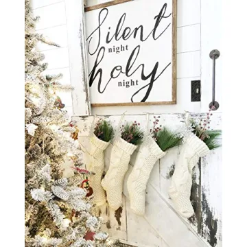 Fesciory Christmas Stockings Set - Elegant Holiday Decor