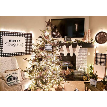 Fesciory Christmas Stockings Set - Elegant Holiday Decor