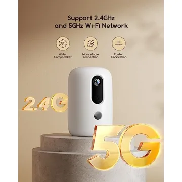 faroro 2K Pet Camera with Treat Dispenser for Loving Pets  