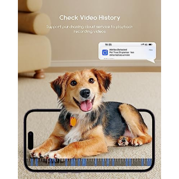 faroro 2K Pet Camera with Treat Dispenser for Loving Pets  