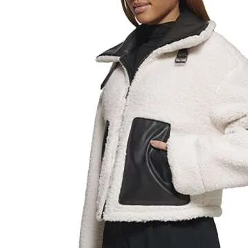 Levi's Women's Reversible Sherpa Faux Leather Jacket