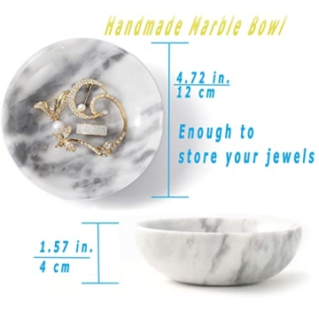 Elegant Marble Jewelry Tray for Stylish Home Organization