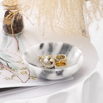 Elegant Marble Jewelry Tray for Stylish Home Organization