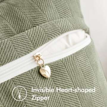 MIULEE Pack of 2 Sage Green Decorative Pillow Covers 20x20 Inch Soft Chenille Couch Throw Pillows Farmhouse Cushion Covers with Elegant Design for Sofa Bedroom Living Room Spring Home Decor