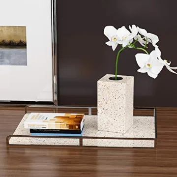 Livelynine Gold Granite Contact Paper for Easy Home Makeover