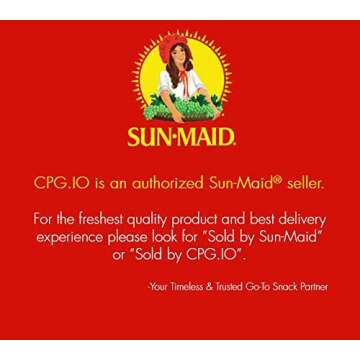 Sun-Maid Golden Raisins, 15 OZ (Pack of 2)