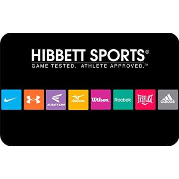 Hibbett Sports Castle eGift Card for Sports Enthusiasts - Instant Delivery