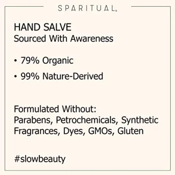 SpaRitual Hand Salve Citrus Cardamom | 1.5 Fl Oz Vegan Moisturizer