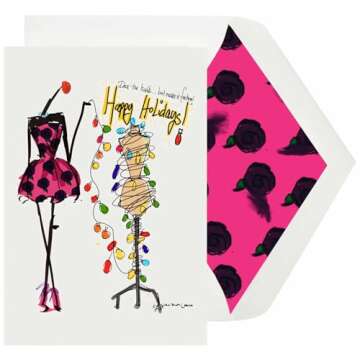 Jonathan Cohen x Dempsey and Carroll Holiday: Make it Fashion - 10 cards and 10 hand-lined envelopes