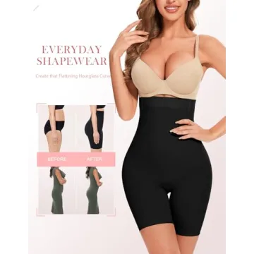 FVACPJ Women's Ultrathin Tummy Control Shorts Seamless Body Shaper