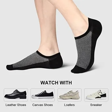 Wernies No Show Men's Cotton Ankle Socks | Size 6-10