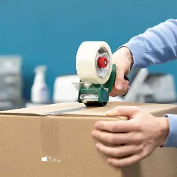 Duck Brand Standard Packaging Tape Refills - 4 Extra Long Rolls of Clear Packing Tape - Shipping, Mailing and Moving Supplies - 3" Core - 1.88 Inch x 100 Yards, Clear (240593)