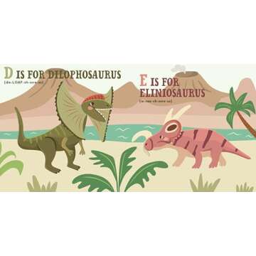 Engaging ABC Dinosaur Book for Kids